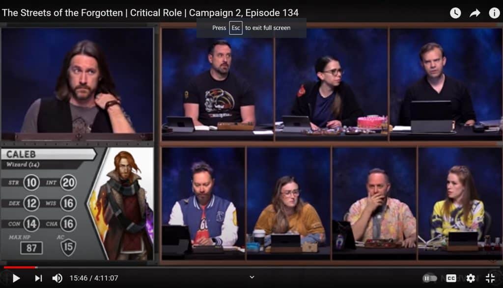 is critical role scripted